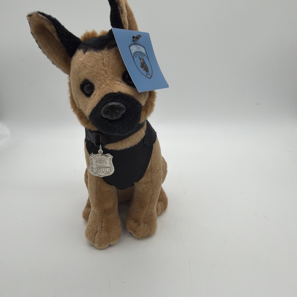 German Shepard Correction K-9 Unit NYC  Plushie New with Tag